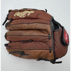 Rawlings RBG36TBR 12.5" Baseball Glove RHT Zero Shock Leather VGUC